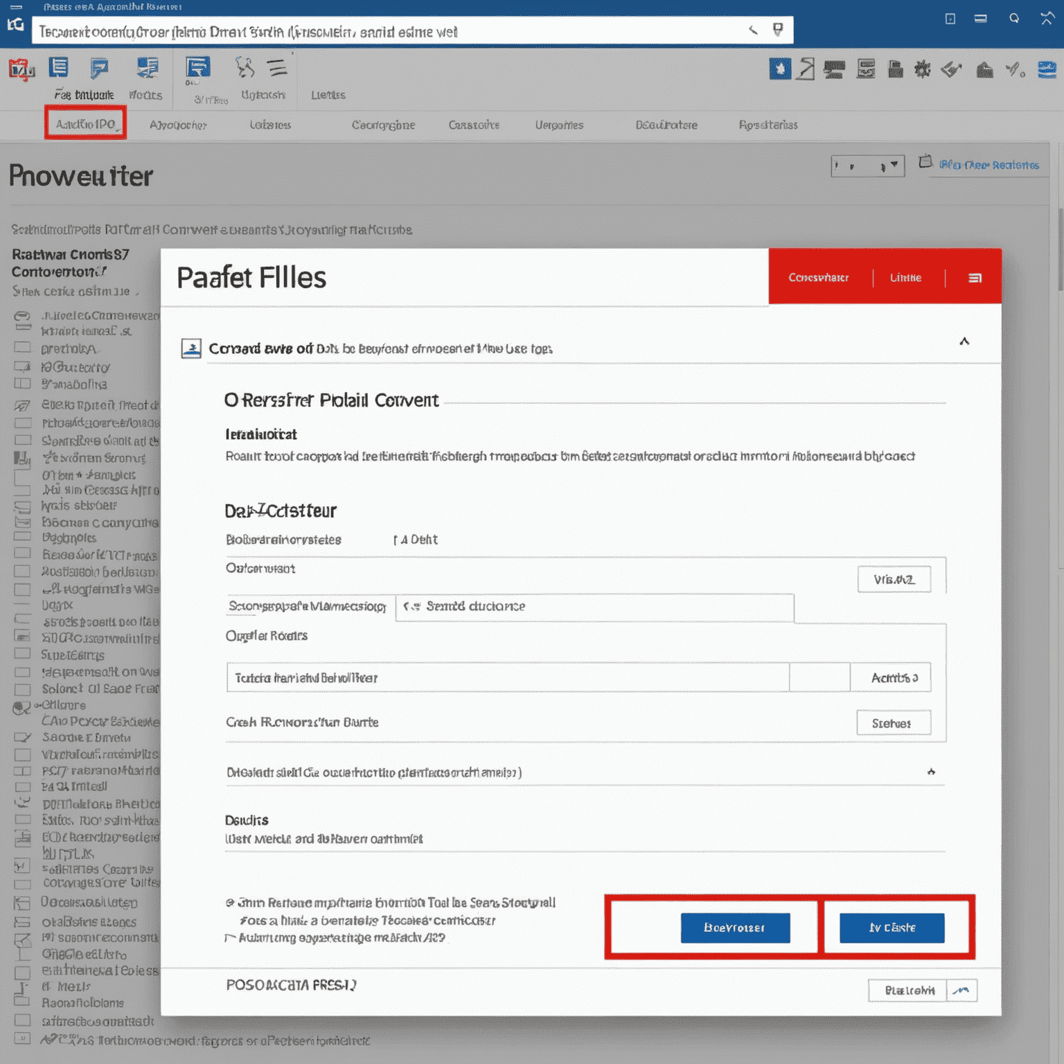 Screenshot of the PDF File Converter upload page, showing a button to select a PDF file from the user's computer