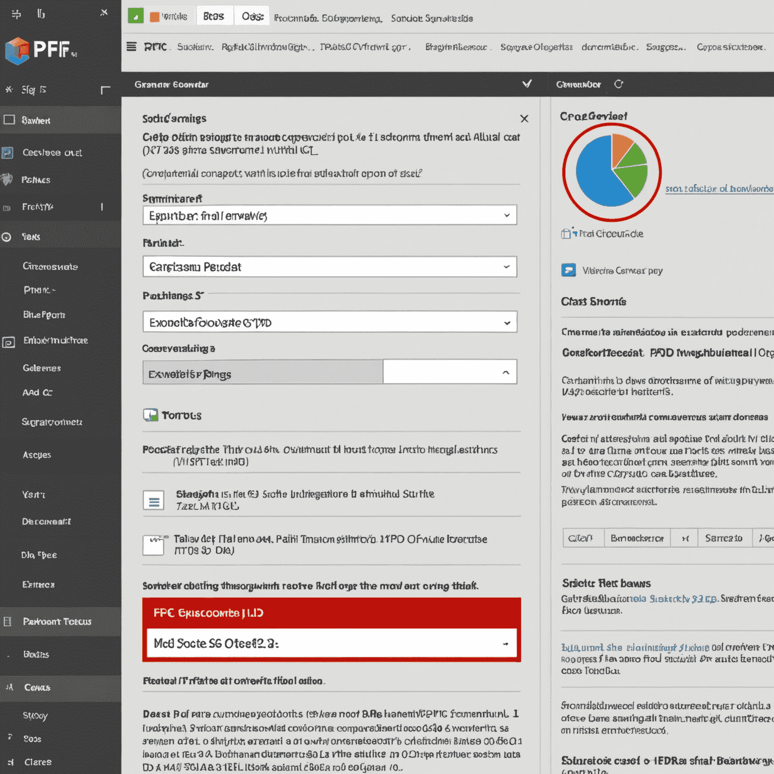 Screenshot of PDF to JPG conversion compression settings in the online converter tool